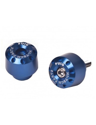 YONGYAO CNC De Aluminio Plegable Moto Retrasero Reposapi/és Estribera Pedal Universal-Azul